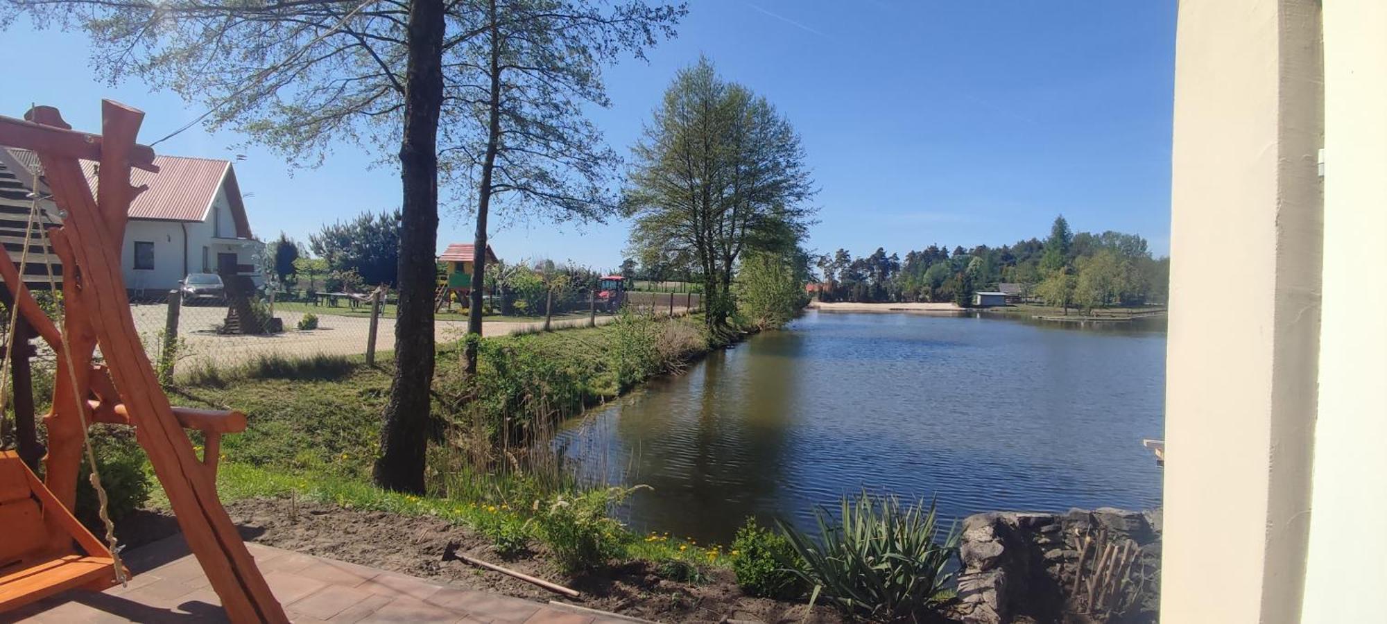 Agrowczasy Nad Stawem Villa Gartatowice Bagian luar foto